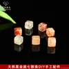 Ai Yu Ouro Preto Natural Super Sete Quadrado Contas Soltas DIY Pulseira de Contas Feita à Mão Acessórios Fabricante Atacado S5042801