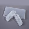 Capa protetora de silicone transparente fosca TPU macia para Nintendo Switch OLED, acessórios para console de jogos ns