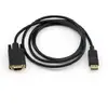 Cabo Adaptador de Conversão Dp para Vga Displayport para Vga Cabo de Dados de Alta Definição Vga 1.8m