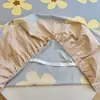 Falda de Cama de Algodón Puro Pieza Única Sábana 100% Algodón con Volante Falda de Cama Juego de Tres Piezas Cubrecama para Todas las Estaciones 1.5m 1.8