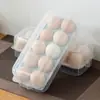 Caja de Almacenamiento de Huevos Familiar 10-15 Compartimentos Caja de Huevos Anticolisión Refrigerador Cocina Caja de Almacenamiento de Huevos Organización