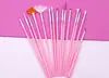 Caneta para Nail Art Conjunto de 15 Peças Plástico Pincel para Nail Art Caneta de Pintura Pincel de Unha Conjunto de Nail Art Caneta Aquarela Venda Direta
