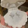 Céu Estrelado~ Brilhantes Brincos de Estrela Totalmente Cravejados para Mulheres, Brincos de Luxo Leve de Nicho de Alta Qualidade, Brincos Elegantes Versáteis para Mulheres