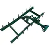 Motocultor compatible con maquinaria agrícola rastrillo de dientes para tierra seca rastrillo de tierra plana rastrillo grande maquinaria niveladora de suelo