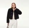 Nuevo abrigo de piel de borrego rizado tipo oso de peluche 2026 para mujer, estilo corto de otoño e invierno, chaqueta de algodón talla petite