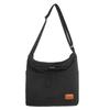 Bolsa de Ombro Casual para Mulheres 2025 Nova Bolsa de Ombro para Casal para Ir para a Aula Bolsa Tote de Grande Capacidade Bolsa Transversal de Cor Sólida