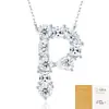 Collar de moda de comercio exterior estilo ins de lujo ligero nicho, nuevo accesorio de collar 925 de plata transfronterizo que no se decolora para mujeres en verano