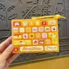 Llavero de teclado de 26 teclas de Sanrio de dibujos animados, lindo KT My Melody para aliviar el estrés, colgante para mochila de estudiante, pequeño regalo