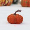 Cross-border New Harvest Festival Thanksgiving Suprimentos Decorativos PP Algodão Preenchido Malha Tecido Abóbora Desktop Ornamentos Adereços