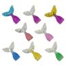 Lentejuelas YQT, accesorios de resina con forma de cola de sirena, para hacer joyas, comida, juegos, crema, pegamento, accesorios, pegatinas para refrigerador, adornos de escritorio