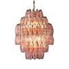Lámpara de Cristal Francesa Retro de Lujo Ligero Murano Medieval Diseñador Sala de Estar Comedor Dormitorio Araña de Cristal Artístico