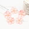 Pétalos de Flor de Begonia Simulados de 4 cm Decoración para Ropa del Hogar Set de Boda Guirnalda de Flores Artificiales Accesorios Cortados