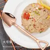 Cuchara Mezcladora de Mango Largo para Postres y Té con Leche, Cuchara para Café de Acero Inoxidable 304, Cuchara Mezcladora de Mango Largo para Postres y Té con Leche, Uso Doméstico
