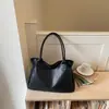 Bolsa de ombro de grande capacidade para mulheres, novo modelo 2026, bolsa tote de couro trançado de alta qualidade, bolsa de ombro de trabalho da moda