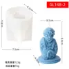 Adorno de Fantasma de Halloween Transfronterizo Molde para Velas DIY Fiesta de Fantasmas Velas Aromáticas Peculiares Molde de Silicona