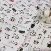 Mantel de tela de algodón y lino estilo ins cortina tela de fondo de red roja para sofá tela colgante restos de tela de lino a cuadros liquidación