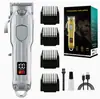 Cortapelos Eléctrico Retro de Cabeza de Aceite Transfronterizo para Rasurar Cabezas Rapadas, Crear Degradados, Cortapelos Eléctrico Recargable de Salón para Cortar el Cabello