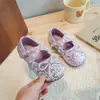 Zapatos de Piel 2026 Primavera Nuevas Llegadas Zapatos Individuales para Niños Suela Suave Zapatos para Niña Pegatina Mágica Zapatos para Niños Zapatos de Princesa Niñas Otoño