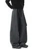 Estilo americano, corte holgado, moda urbana, colección otoño 2026: Pantalones deportivos casuales de pierna ancha, pantalones largos para hombre, nuevo diseño moderno