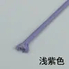 Cuerda Gruesa Trenzada Resistente al Desgaste de 5 mm para Ceñir la Cintura, Cuerda Redonda, Cinturón de Poliéster, Cuerda para Manualidades de Ropa, Correa para Teléfono Móvil, Colorida