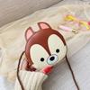 Bolso para niños [apto para niños de 1 a 3 años] Bolso bandolera para bebé, bolso pequeño de moda para niñas, lindo mini bolso de fresa