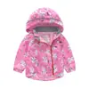 Ropa Infantil Ropa de Neopreno Forrada de Polar para Niños Primavera y Otoño Cortavientos para Bebé Abrigo de Polar con Capucha para Niños Grandes Moda Estilo Occidental