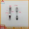 Clip de Acero Inoxidable, Linterna LED Variada, Clip para Bolígrafo de Metal, Hebilla Colgante, Tratamiento Negro por Electroforesis Clip Trasero de Acero Inoxidable 420