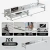 Soporte de Monitor de Aluminio ZOX Premium, Soporte Modular para Computadora de Escritorio, Organizador de Escritorio de Acrílico