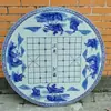 Conjunto de Mesa e Banquinhos de Cerâmica Jingdezhen, Uma Mesa e Quatro Banquinhos, Banquinhos de Porcelana, Mesa e Cadeiras de Jardim para Terraço Externo