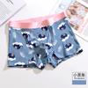 Ropa interior para hombre con estampado de fruta Ruyi de caqui, cintura antibacteriana transpirable de algodón modal, pantalones para niños al por mayor