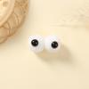 Boneca Boneca Brinquedo Acessórios Decorativos para Olhos DIY Roupa Infantil Lenço Roupa Olhos Preto e Branco