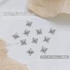 Joyería de aleación para uñas estilo punk reina madre tierra planeta cruz estrella caliente metal accesorios para uñas al por mayor