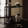 Estante de Hierro para Té, Soporte para Tazas de Té, Estante de Almacenamiento, Estante de Exhibición, Estante de Exhibición de Escritorio Multicapa para Juegos de Té Kung Fu