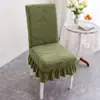 Liquidación de fundas gruesas universales para mesa de comedor y sillas, fundas para taburetes, juegos de cojines para sillas y fundas integradas para asiento y respaldo