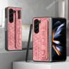 Funda para Teléfono Plegable Z Fold8 Aplicable Transfronteriza Fold7 Correa Elástica Retráctil para Muñeca Portalápices Agujero de Precisión Funda Protectora