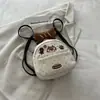 Dibujo Animado Japonés Lindo Cachorro Chef Color Bloque Puntos Lunares Mochila de Doble Hombro Estudiante Gran Capacidad Salida Mochila Femenina
