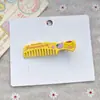 Grampo de Cabelo Pente de Cachorrinho Desenho Animado, Estilo Celebridade da Internet, Grampo Fofo de Cachorrinho Canela para Franja, Ferramenta de Penteado, Presilha, Acessório de Cabelo