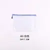 Bolsa de Malla de Color Bolsa Transparente de PVC Impermeable para Estudiantes Bolsa para Lápices Almacenamiento de Archivos de Oficina Bolsa con Cremallera Al por Mayor