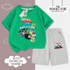 Thomas Thomas Niño Traje Fresco de Verano Nuevo de Verano Ropa de Manga Corta para Niños Conjunto Delgado de Dos Piezas