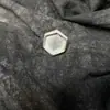 Anillo Imitación Plata Vieja Estilo Antiguo Estilo Étnico Hecho a Mano Plata Miao Bordado DIY Anillo Bordado Viejo Base Accesorios Molde Vacío