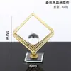 Pingente Nórdico Bola de Cristal Ornamento, Decoração Residencial de Luxo Leve para Hall de Entrada, Rack de TV, Bar de Vinhos, Decoração de Cena de Escritório, Obra de Arte