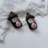 Zapatos de Encaje Lindos para Bebé Niña de Primavera Nuevos Zapatos para Niños Pequeños Estilo Coreano Antideslizantes Anti-caída Transpirables Suela Suave Zapatos de Princesa