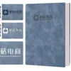 Cuaderno de Piel de Oveja A5 con Portalápices, Logo Personalizado, Cuaderno de Tapa Blanda A6 para Negocios, Bloc de Notas Sencillo B5