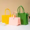 Fabricante de Bolsas Tote de Feltro, Bolsas de Feltro Simples para Armazenamento, Bolsas Tote Promocionais, Bolsas Tote Versáteis de Ombro para Compras, Feito Sob Medida