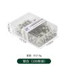 Fábrica fuente aguja de posicionamiento de cabeza metálica manual accesorios de costura diy ropa corte vertical aguja fija aguja de posicionamiento de cabeza grande