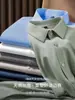 Estilo Elite de Negócios! Camisa Masculina de Manga Longa com Colarinho, Modal Austríaco Lenzing 60S, Não Amassa, Fácil de Cuidar