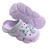 Sandalias de Playa Antideslizantes DIY al por Mayor con una Sensación Cómoda Como Pisar Popó, Pantuflas de Punta Cerrada, Pantuflas Cómodas de Verano para Exterior de Eva para Mujer
