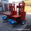Apisonadora de cadena, autopropulsada de cuatro ruedas, con ranura de cimentación, diésel
