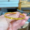 Pulsera de Hielo Triturado con Forma de Serpiente y Escamas de Dragón en Oro Arena Vietnamita Mismo Estilo que la Tienda de Oro Pulsera Sólida Pulsera de Oro Simulado de Gama Alta