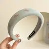 Diadema Alta para Mujer, Hace que la Cara Parezca Más Pequeña, Diadema de Borde Ancho, Pinza para el Cabello Antideslizante de Moda para Lavarse la Cara, Accesorio para el Cabello